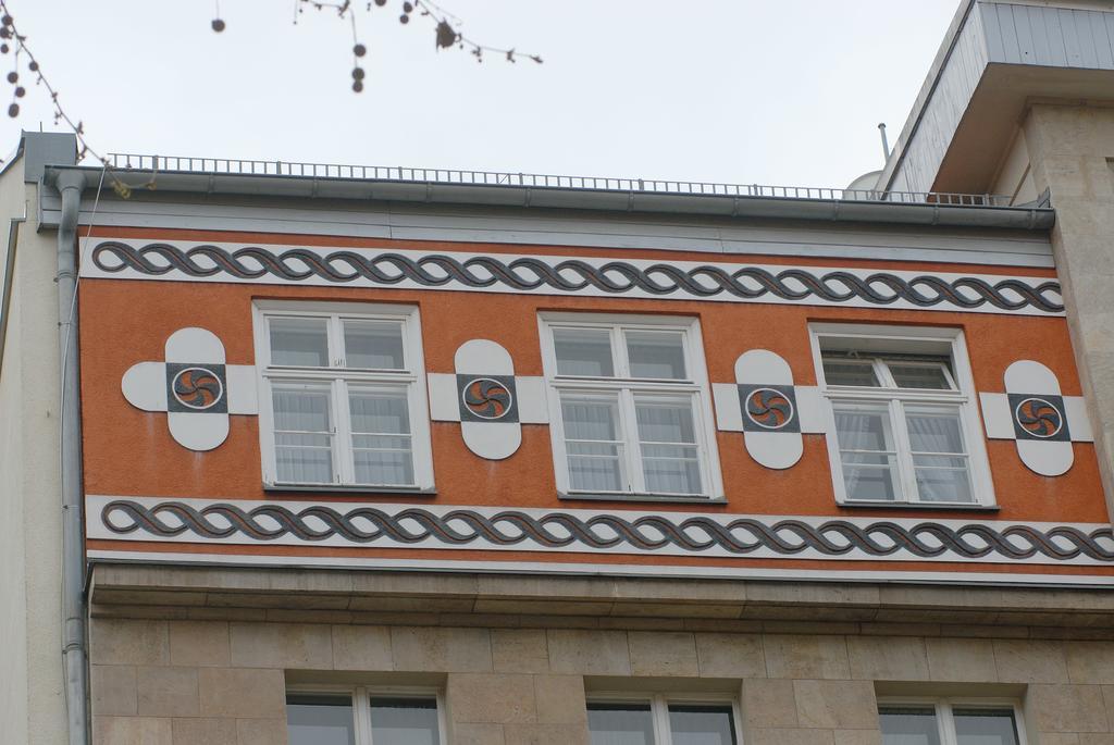 Apartmenthaus Feuerbach Leipzig Exterior foto